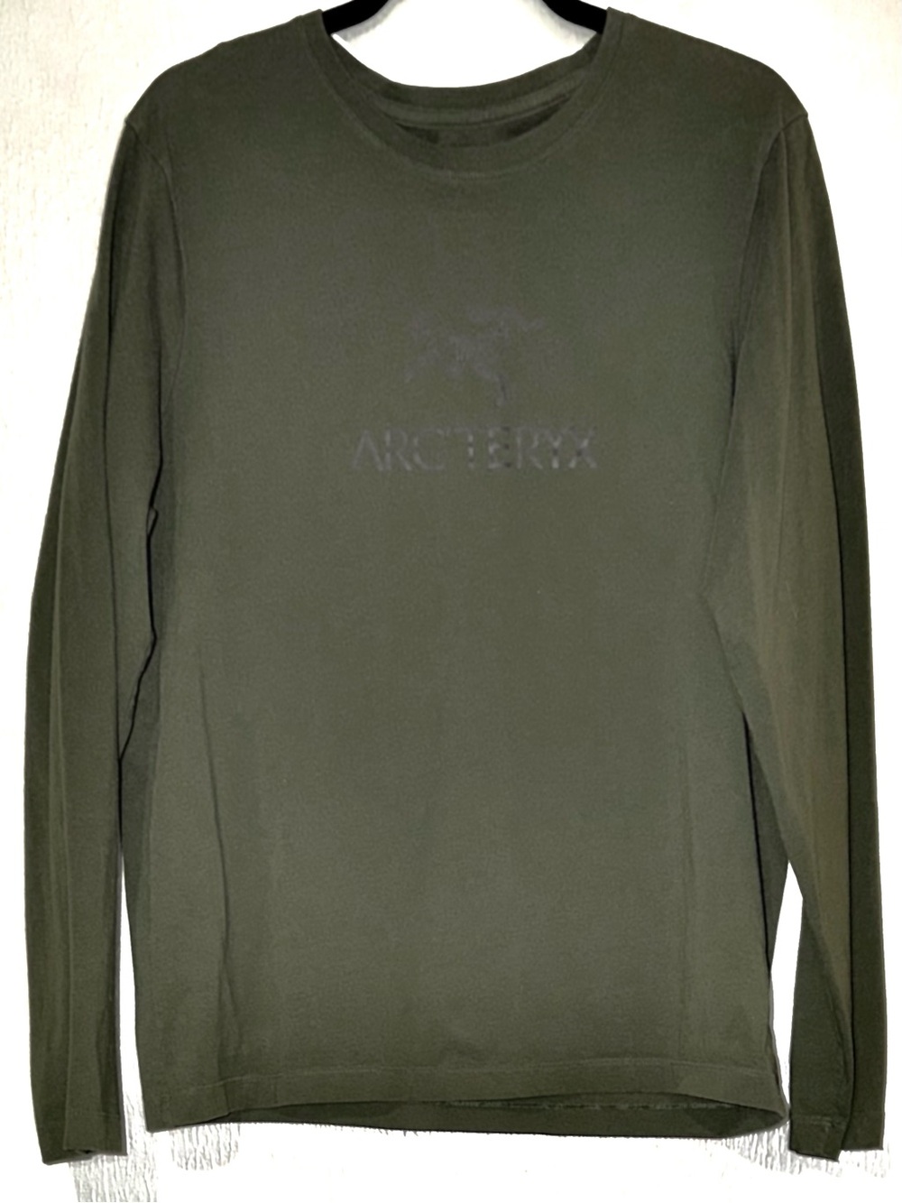 Arc'teryx Olive Green Long Sleeve Logo Tee - Picture 9 of 10